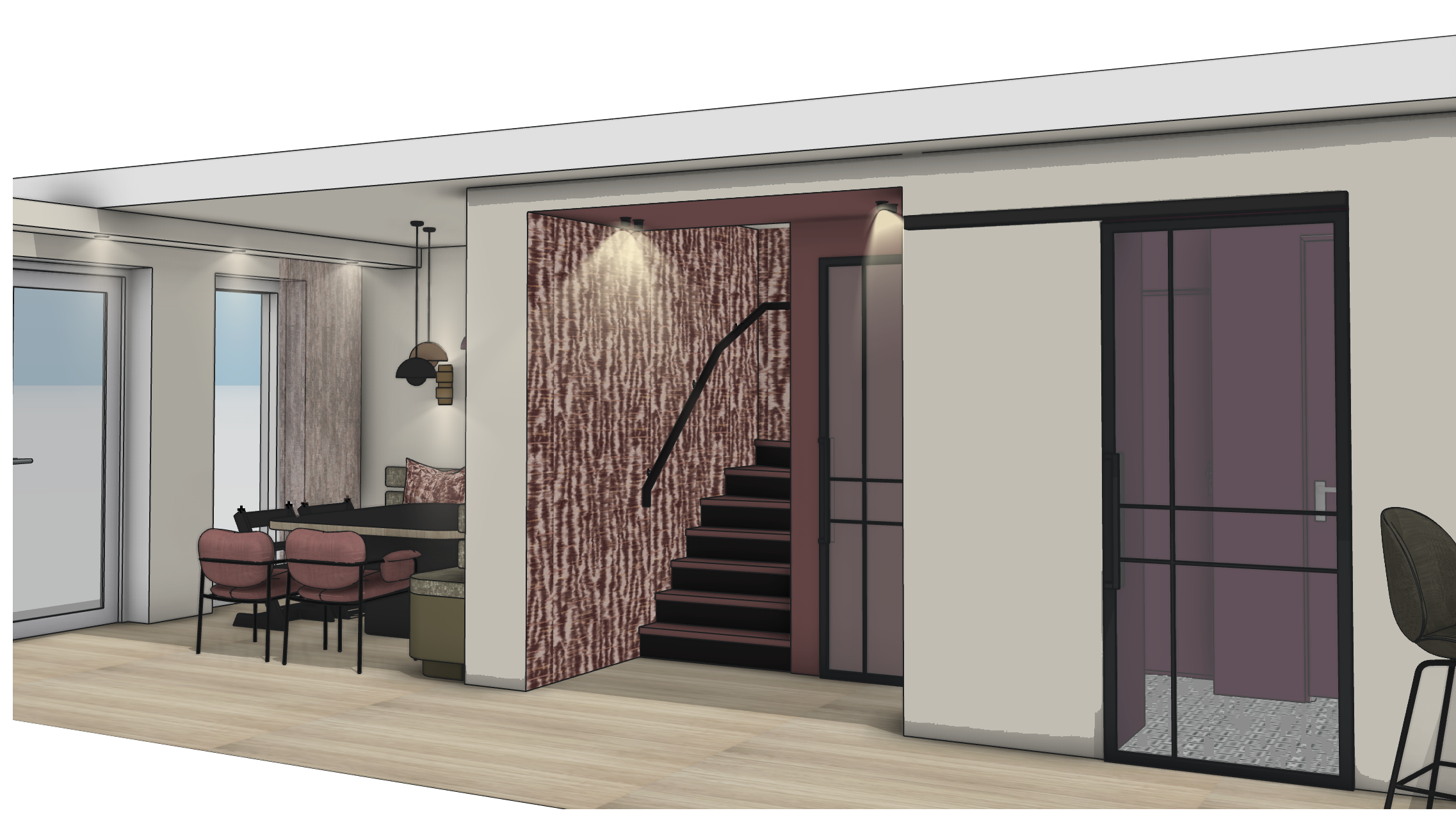 Nieuwbouwwing Groningen- interieurontwerp